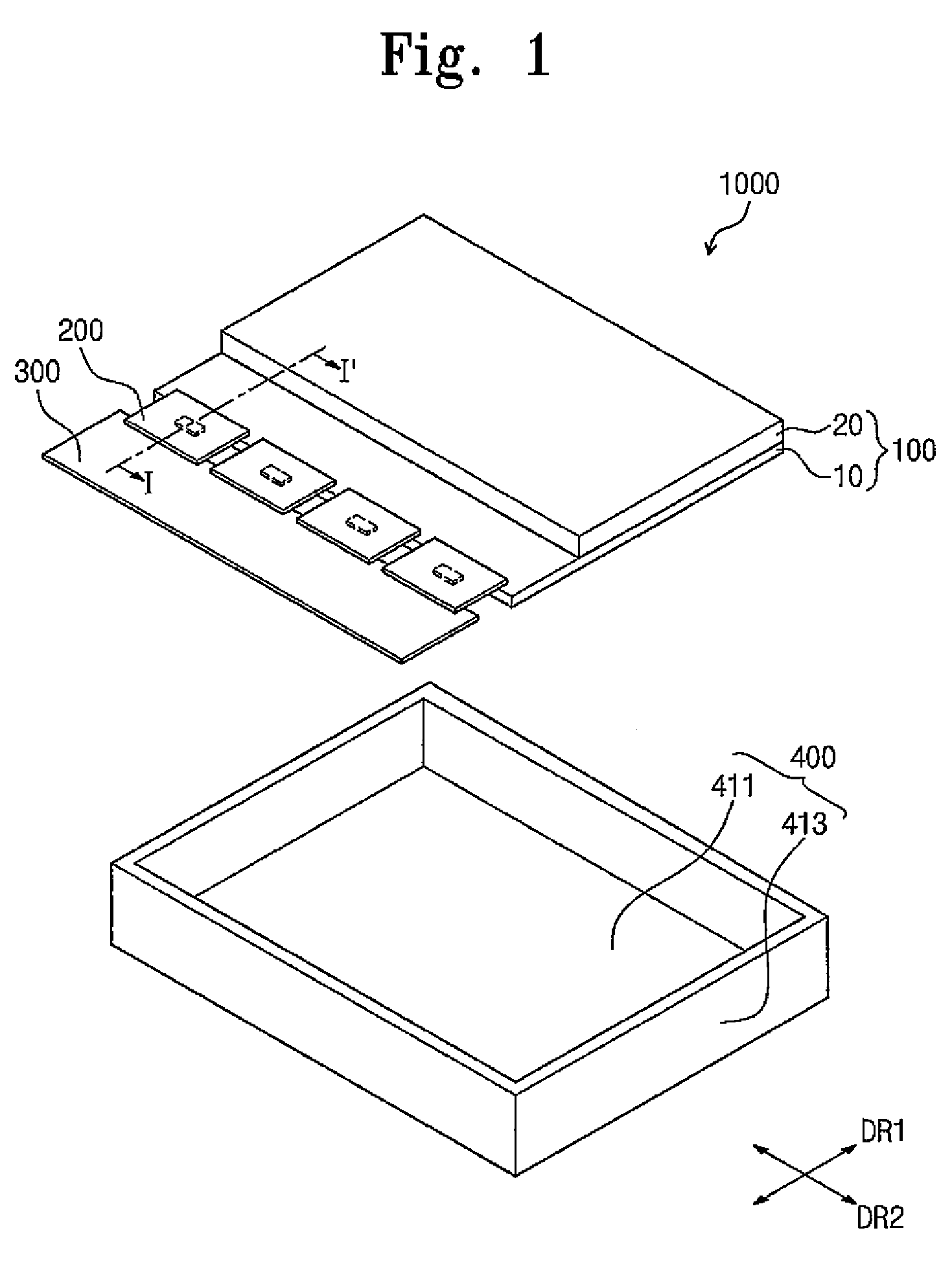 Chip-on-film package and display device including the same