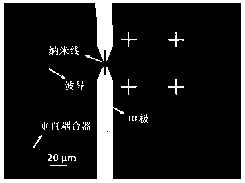 An integrated photoelectric storage device based on phase-change nanowires and its testing method