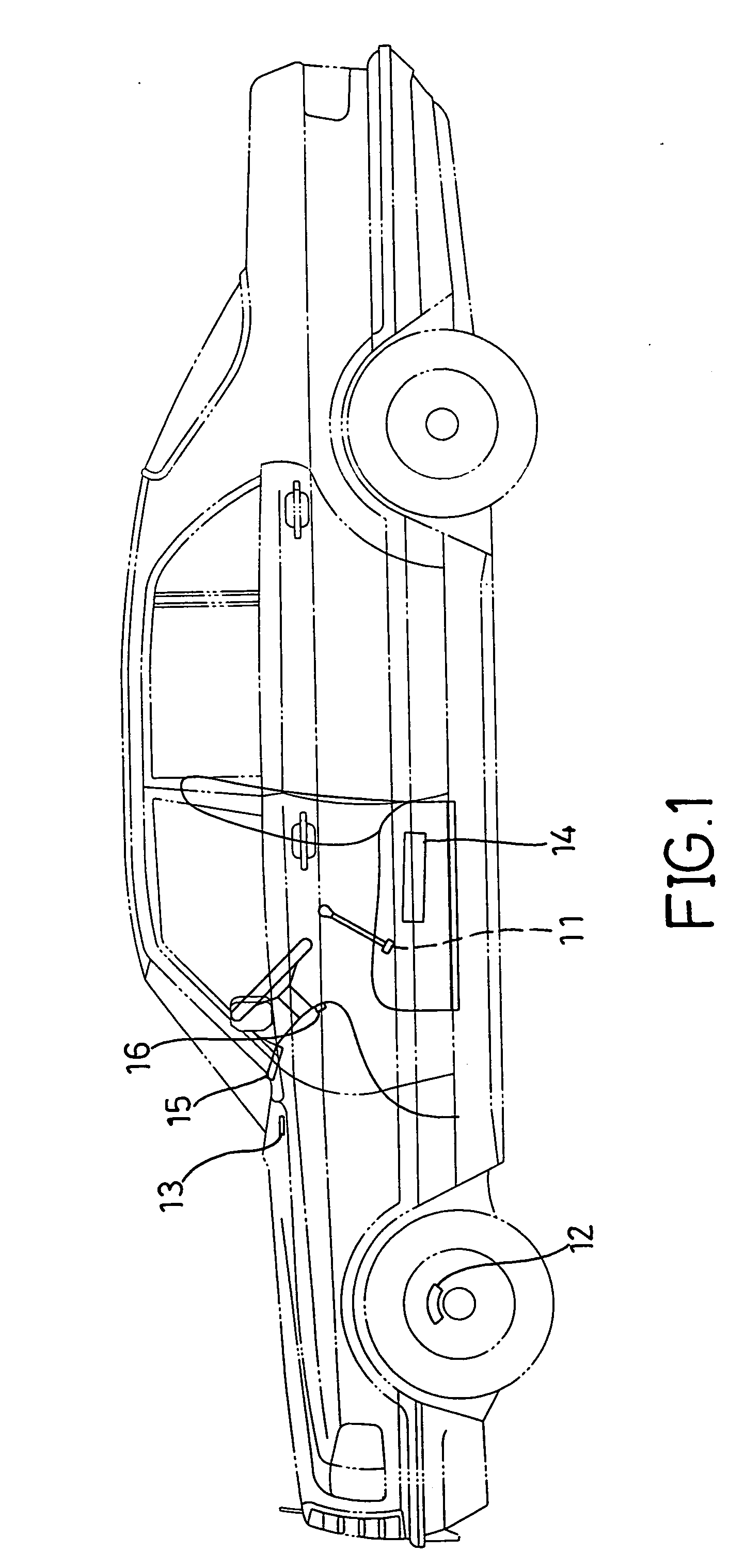 Manual brake auxiliary system for stick shift gear change type vehicle