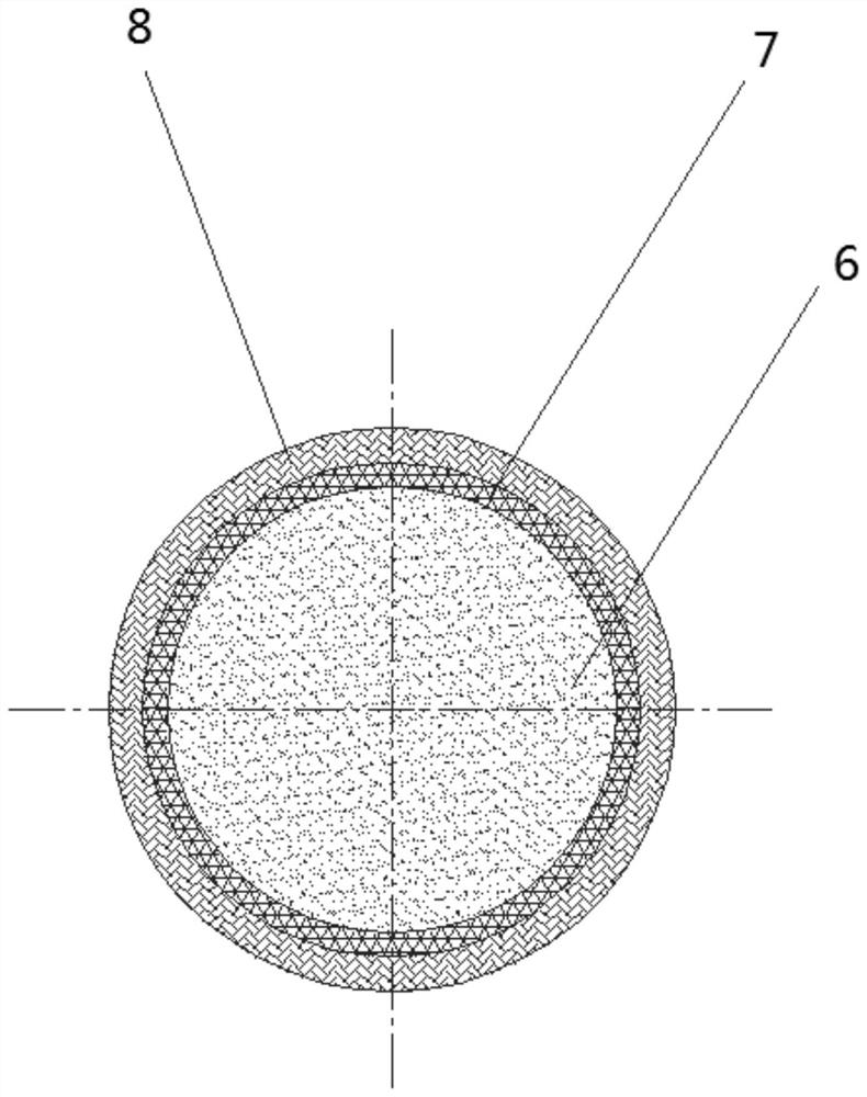 Cavity dynamic sealing structure