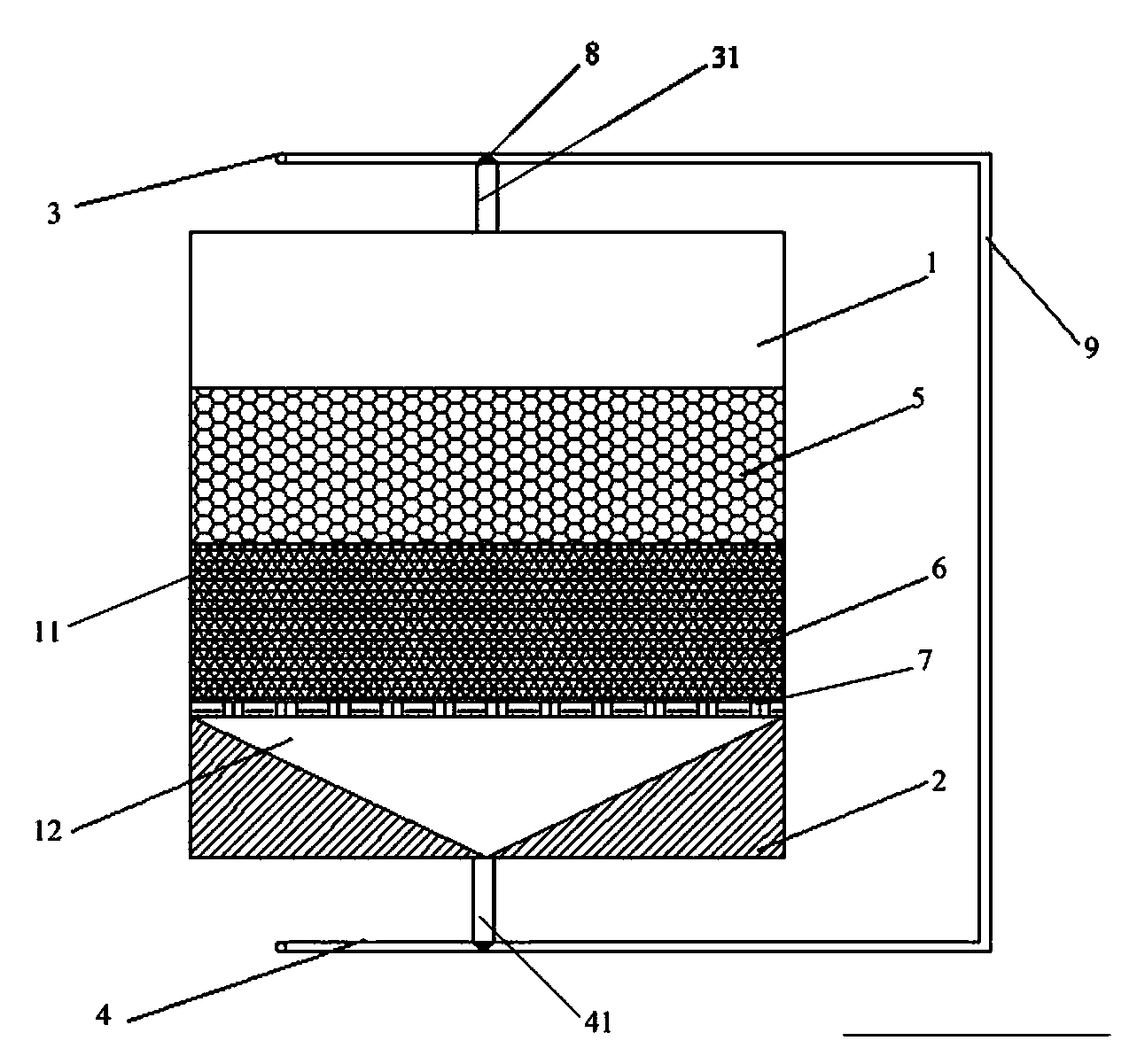 Device for drinking water treatment