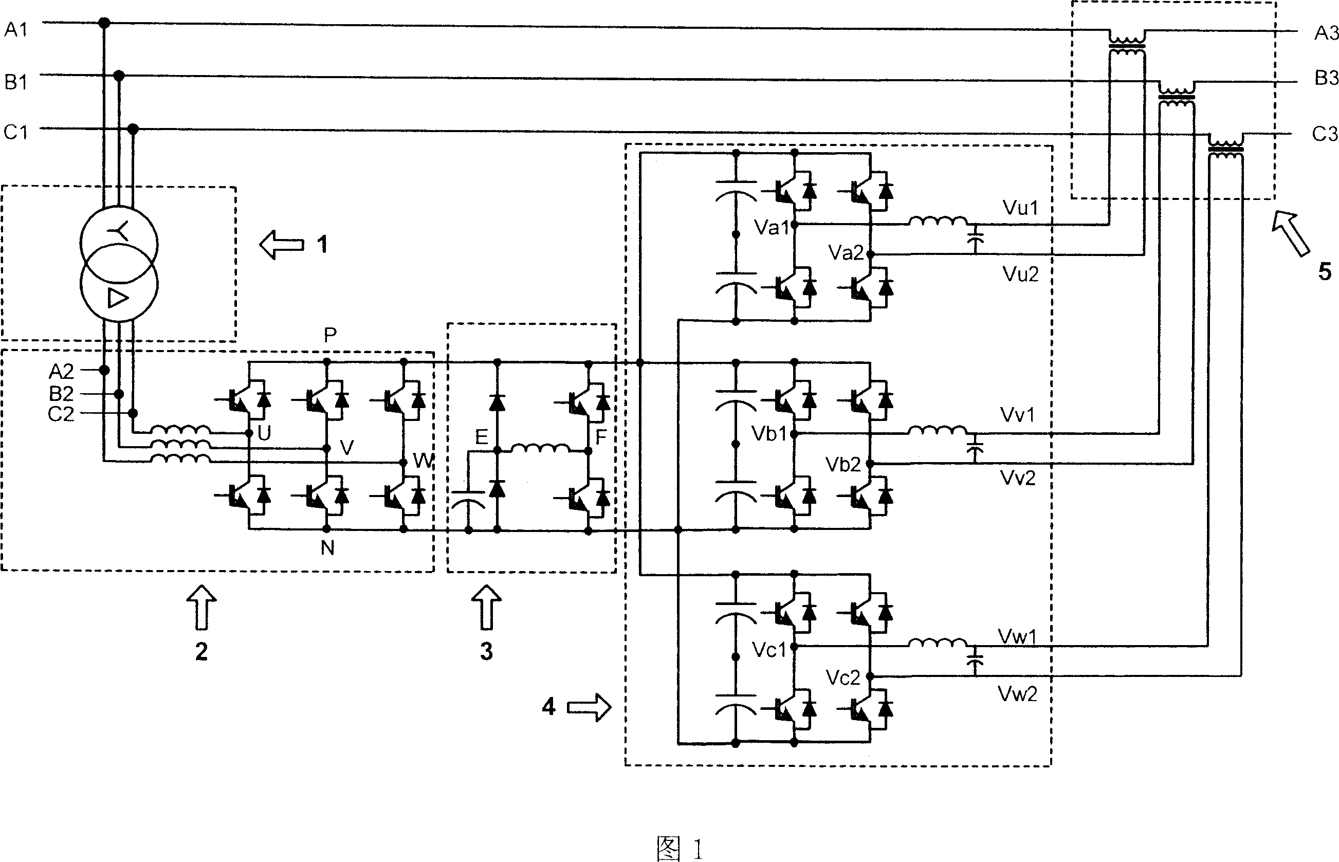 Multifunctional adjuster for quality of voltage in low voltage system