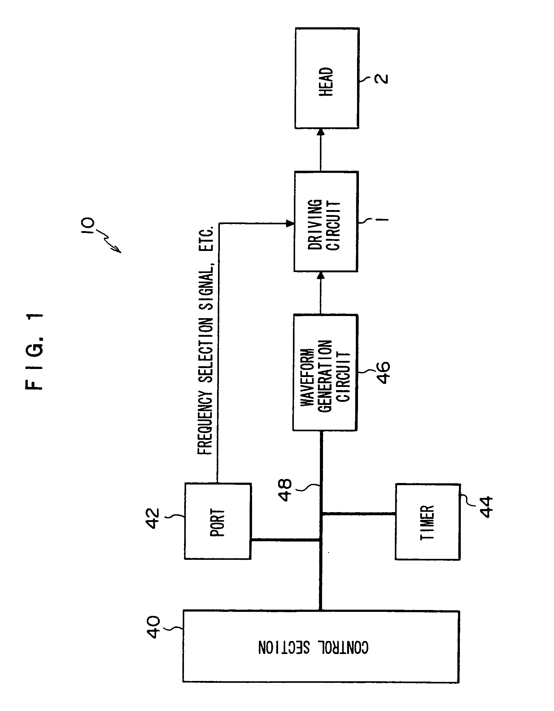 Droplet ejection head driving circuit and method, and droplet ejection device
