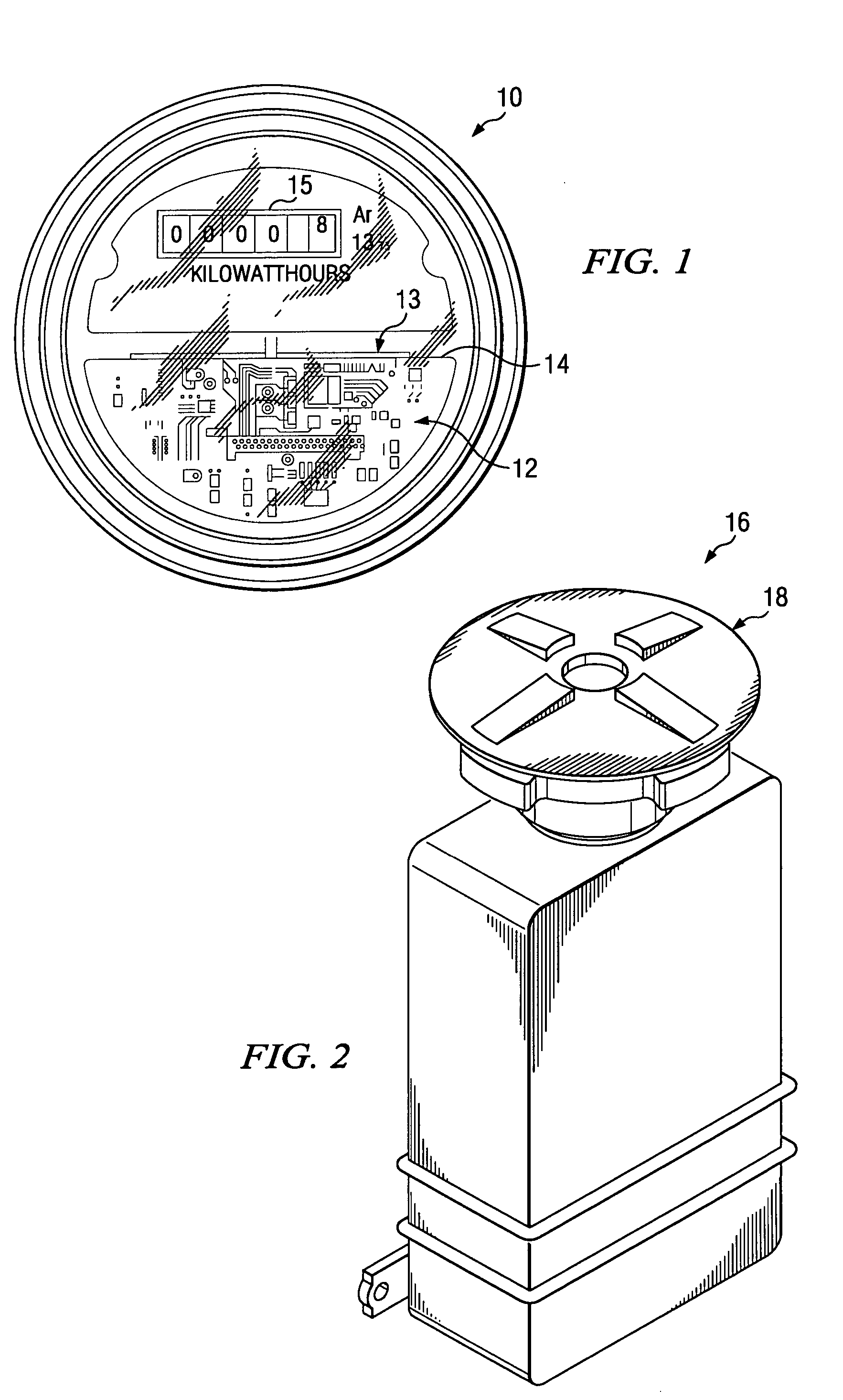 Automated meter reader device having optical sensor with automatic gain control