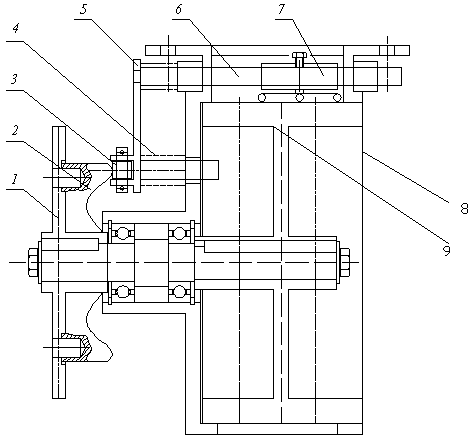 Mechanical auxiliary seed-filling device