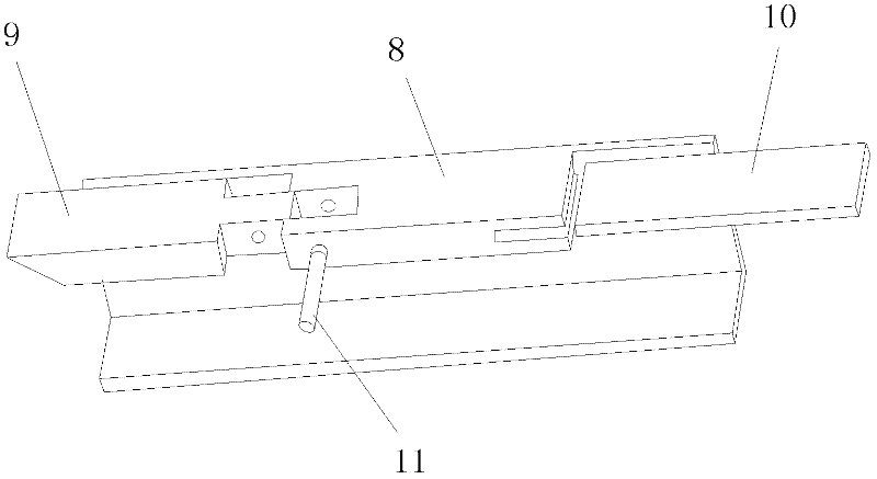 Powder spreading device for rapid forming equipment