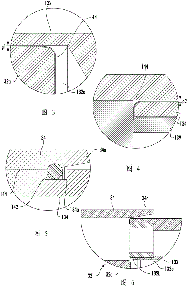 Coaxial cable and connector with capacitive coupling