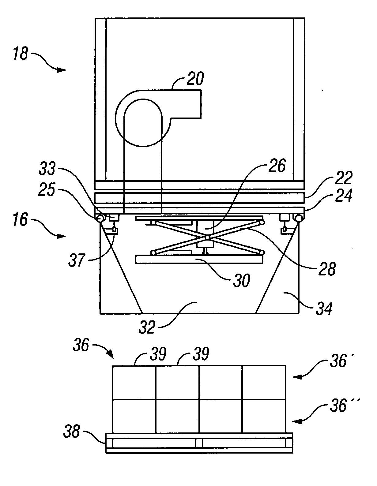 Layer picking end effector system, apparatus and method