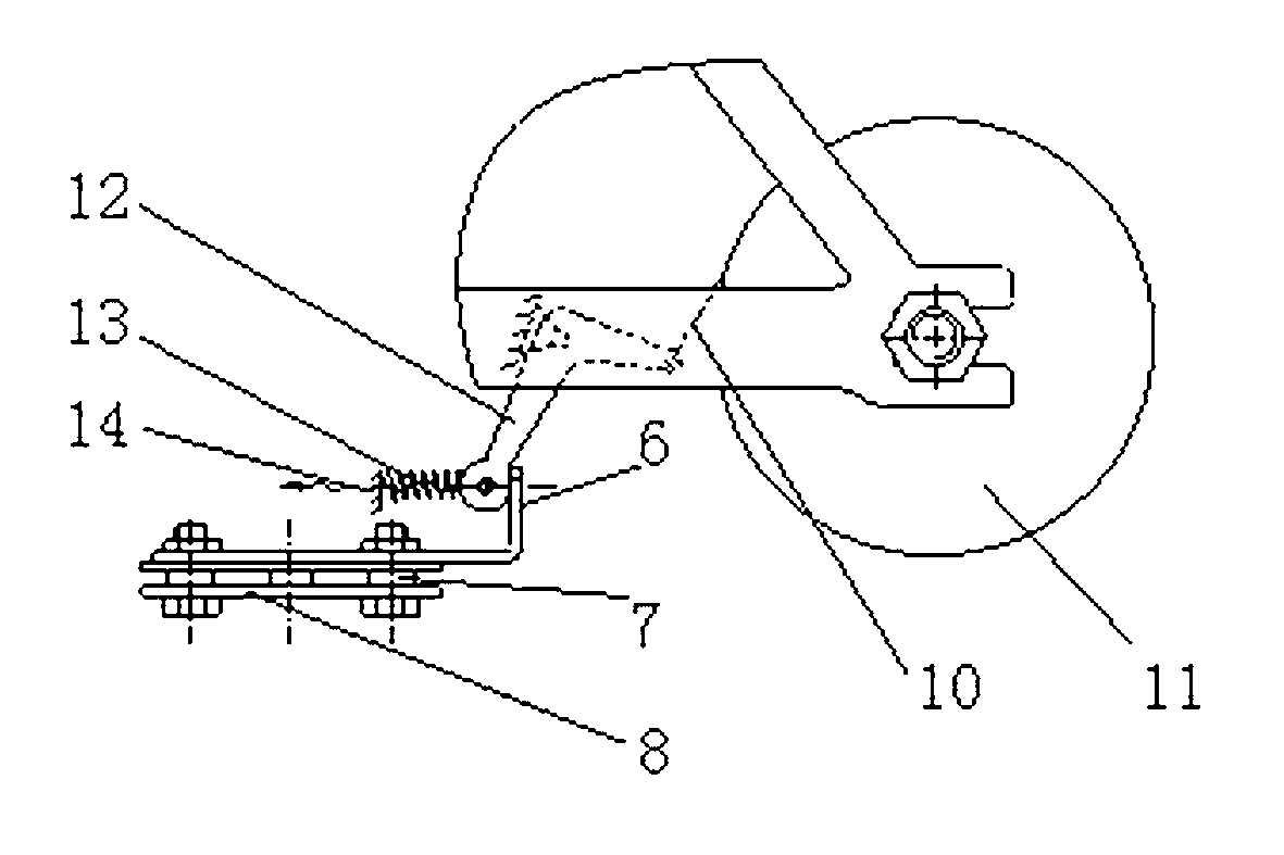 Bicycle foot brace capable of braking