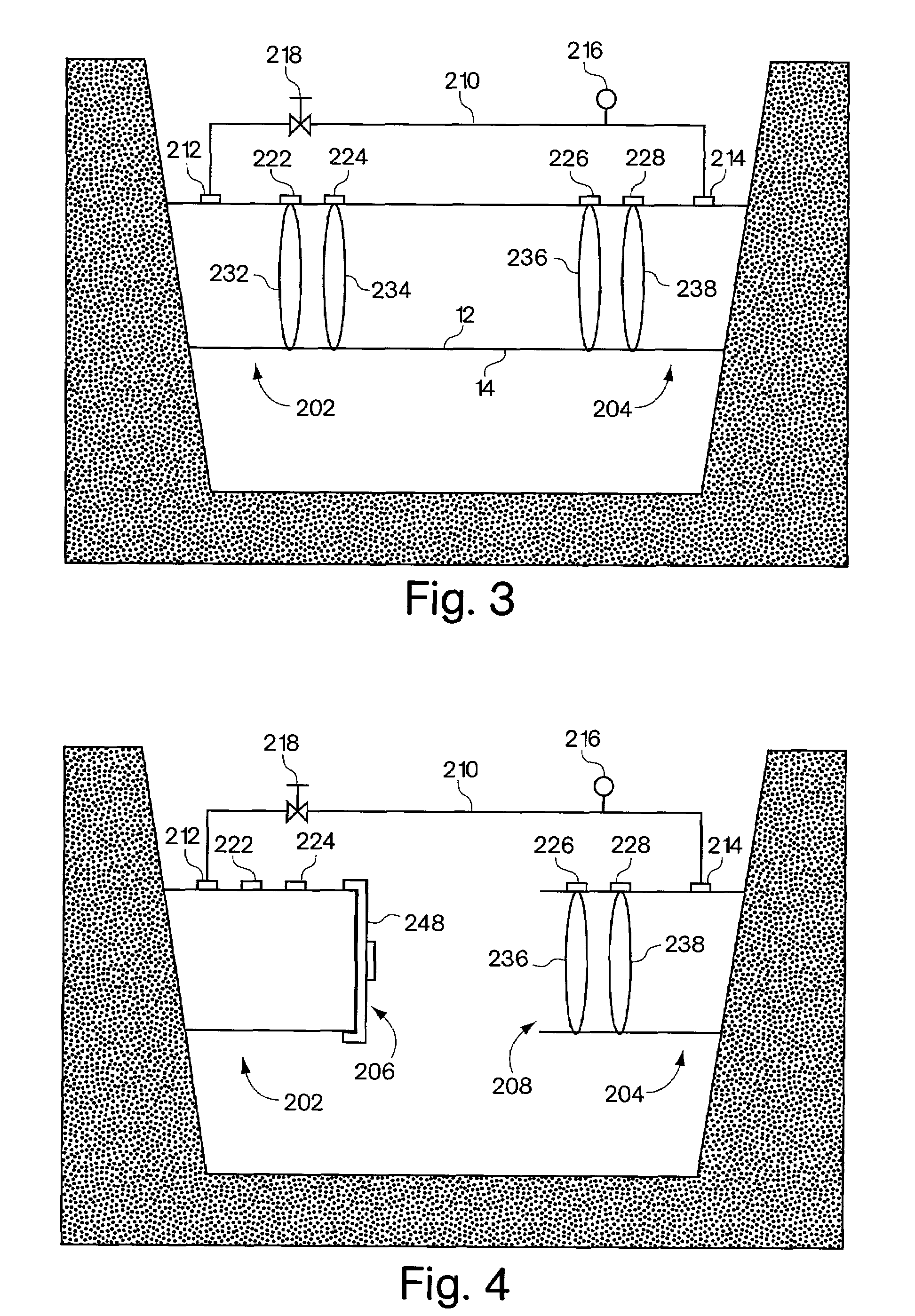 Method and apparatus for treating underground pipeline