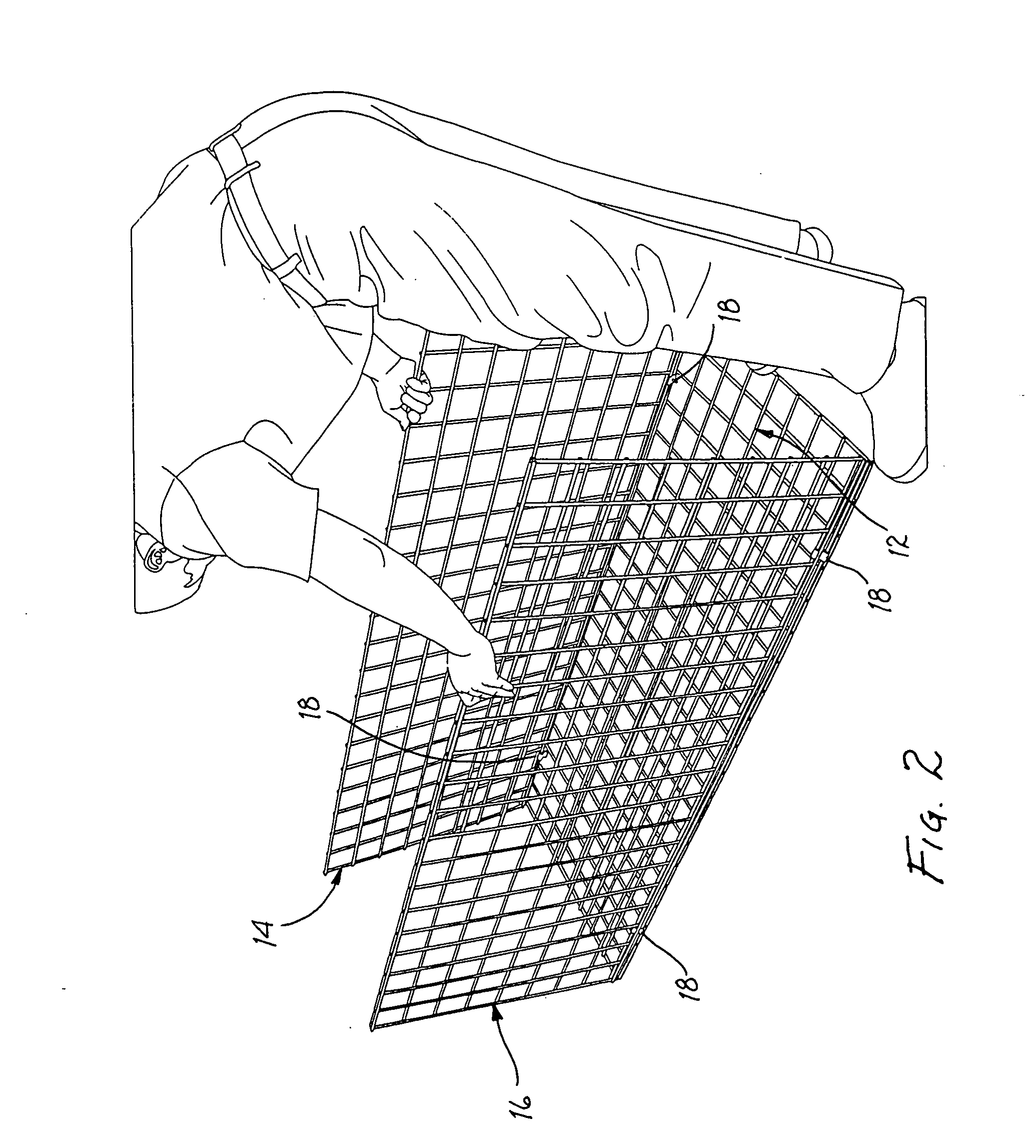 Rapidly assembleable and disassembleable display rack