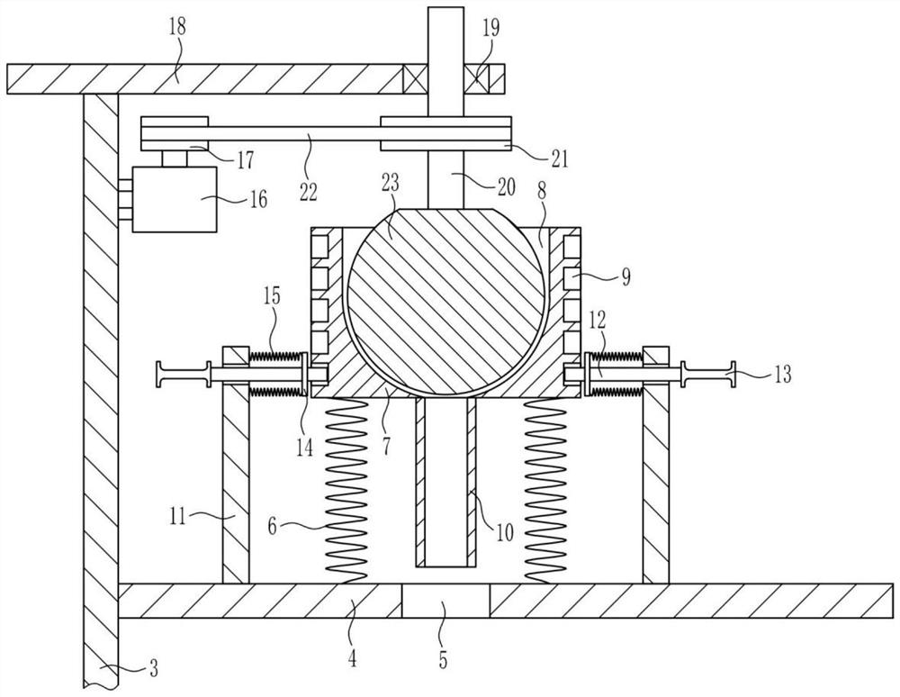 A kind of grinding equipment for chemical medicine water processing pills