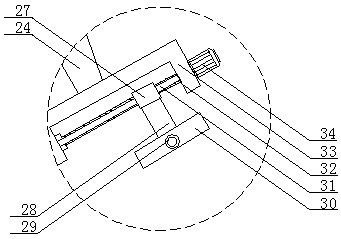 Transfer device used for machining automobile parts