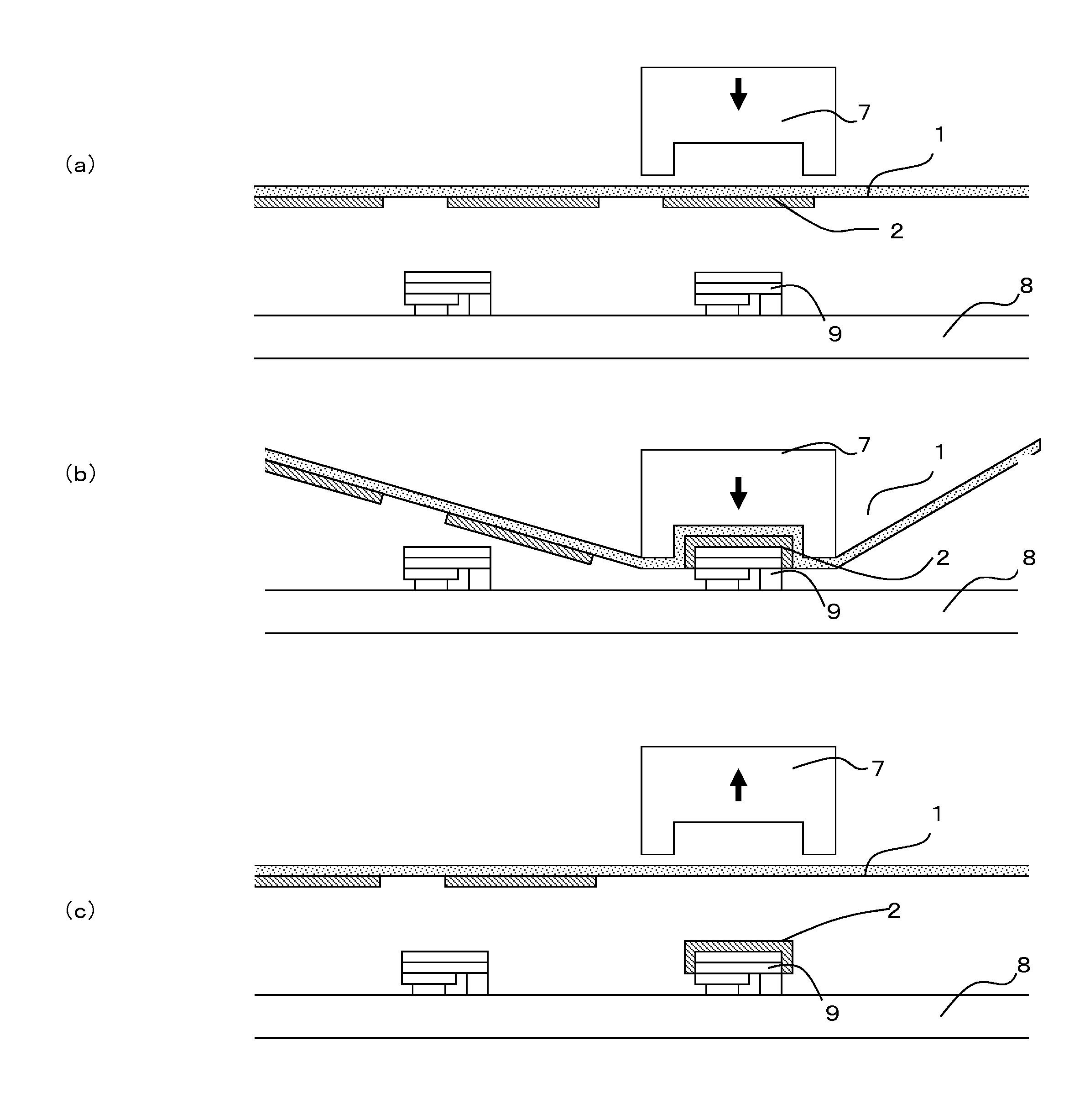 Resin sheet laminate and process for producing semiconductor light-emitting element using same