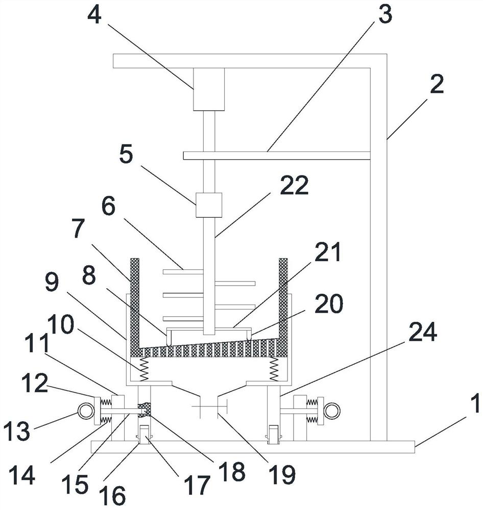 A duck feather cleaning device for poultry processing