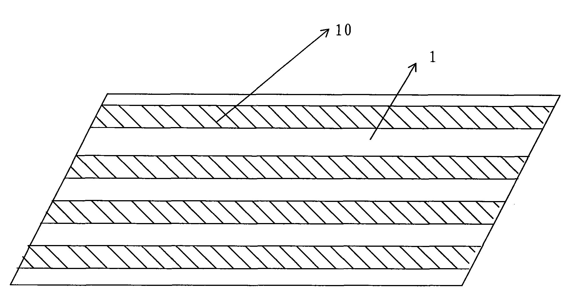 Nonwoven material prepared through discontinuous type functional treatment and preparation method thereof