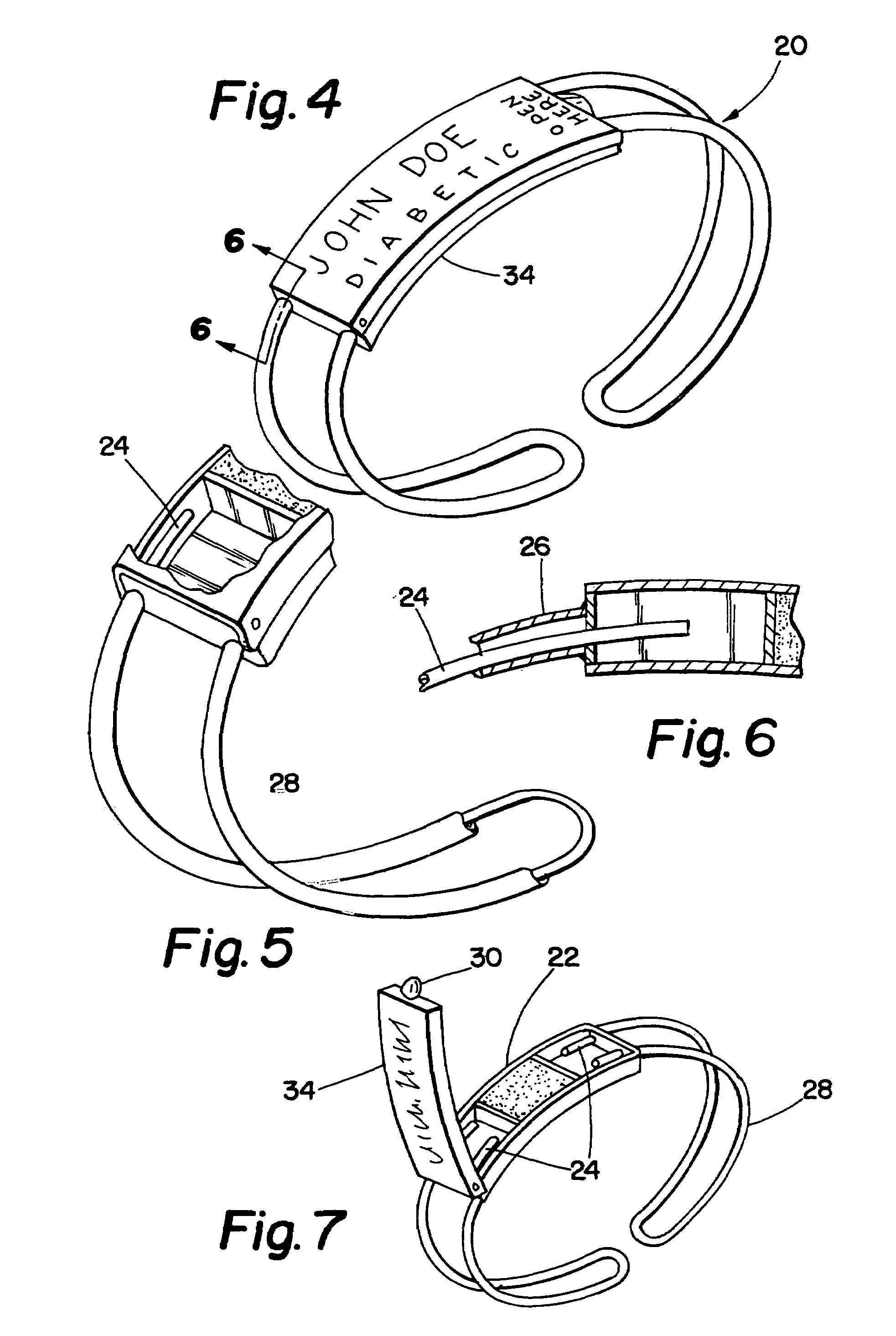 Jewelry item for housing a catheter