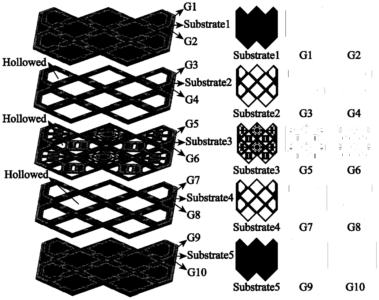 A Butler Matrix Network Structure Based on Dielectric Integrated Suspension Lines