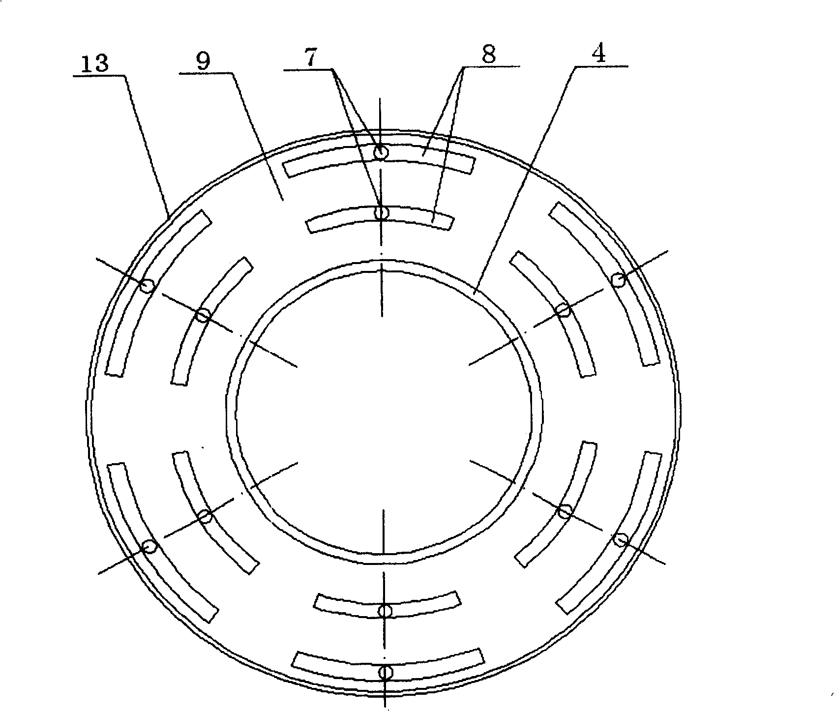 Controllable profile vaneless diffuser for centrifugal compressor