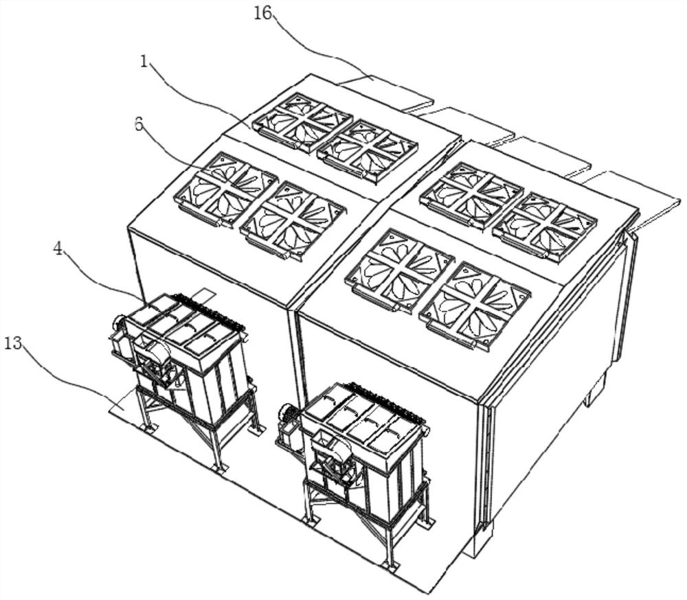 Plateau sunlight greenhouse ecological pig house