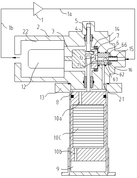 Self-decompression valve mechanism and low temperature refrigerator adopting self-decompression valve mechanism
