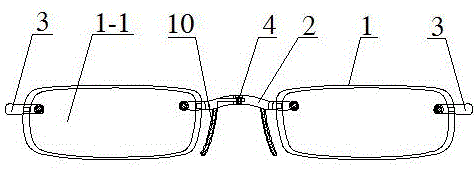 Telescoping foldable spectacle framework