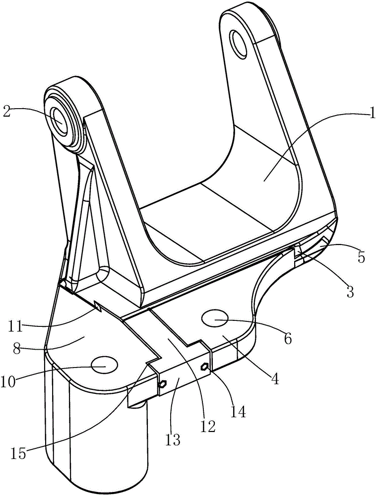 Front suspension support