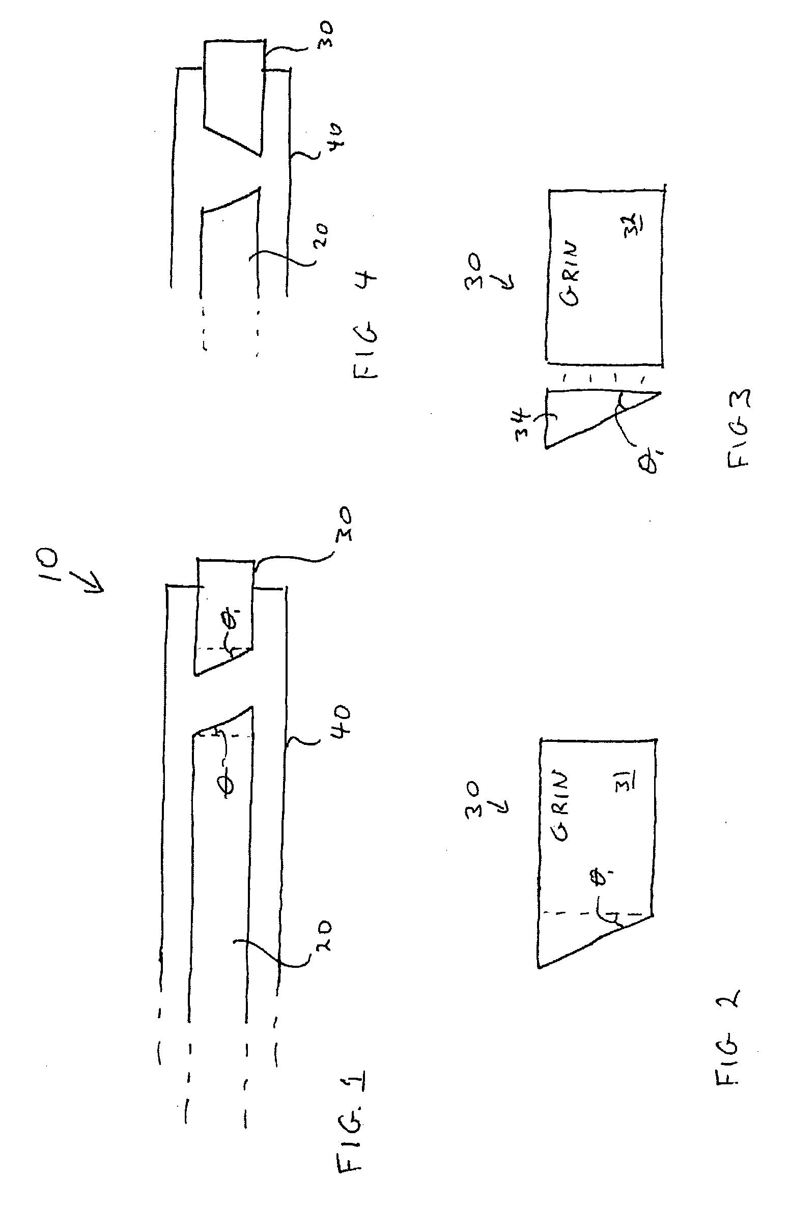 Paired angled rotation scanning probes and methods of use