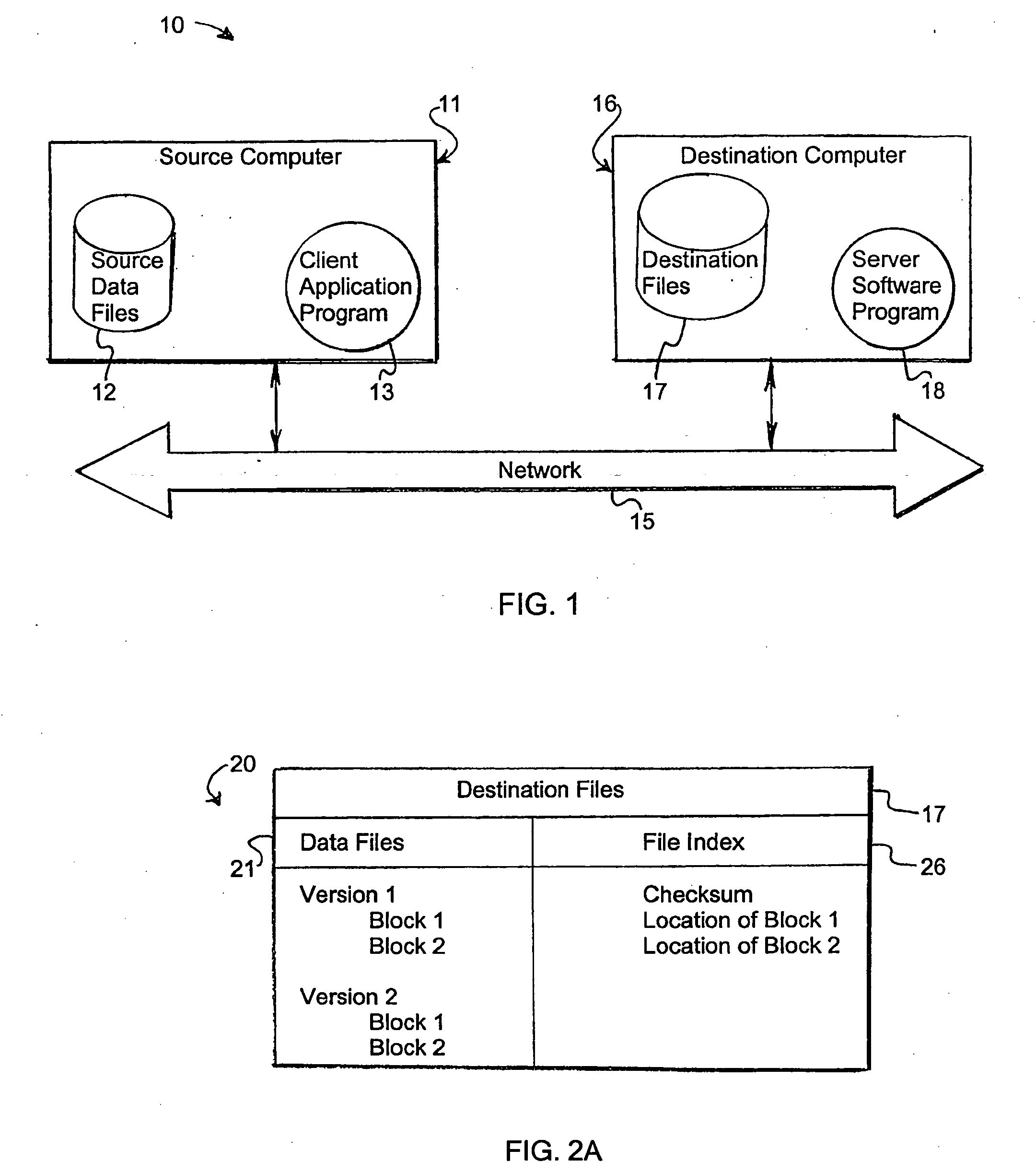 Systems and methods for storing, backing up and recovering computer data files