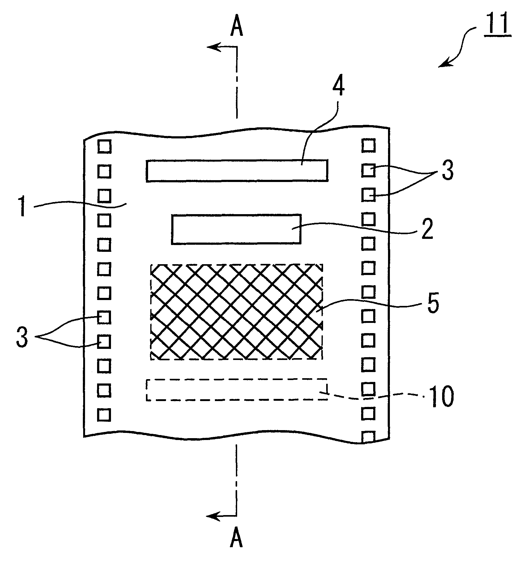 Tape carrier having high flexibility with high density wiring patterns