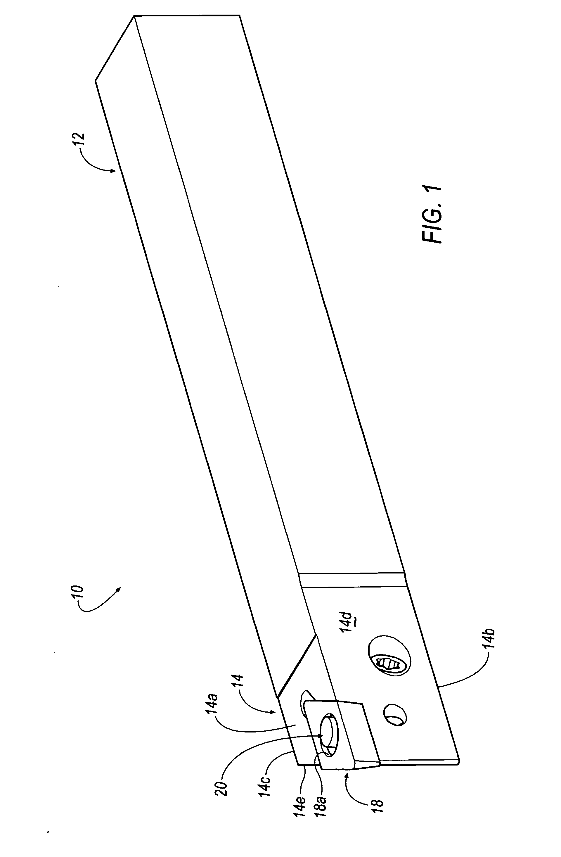 Tool holder with spherical contact points