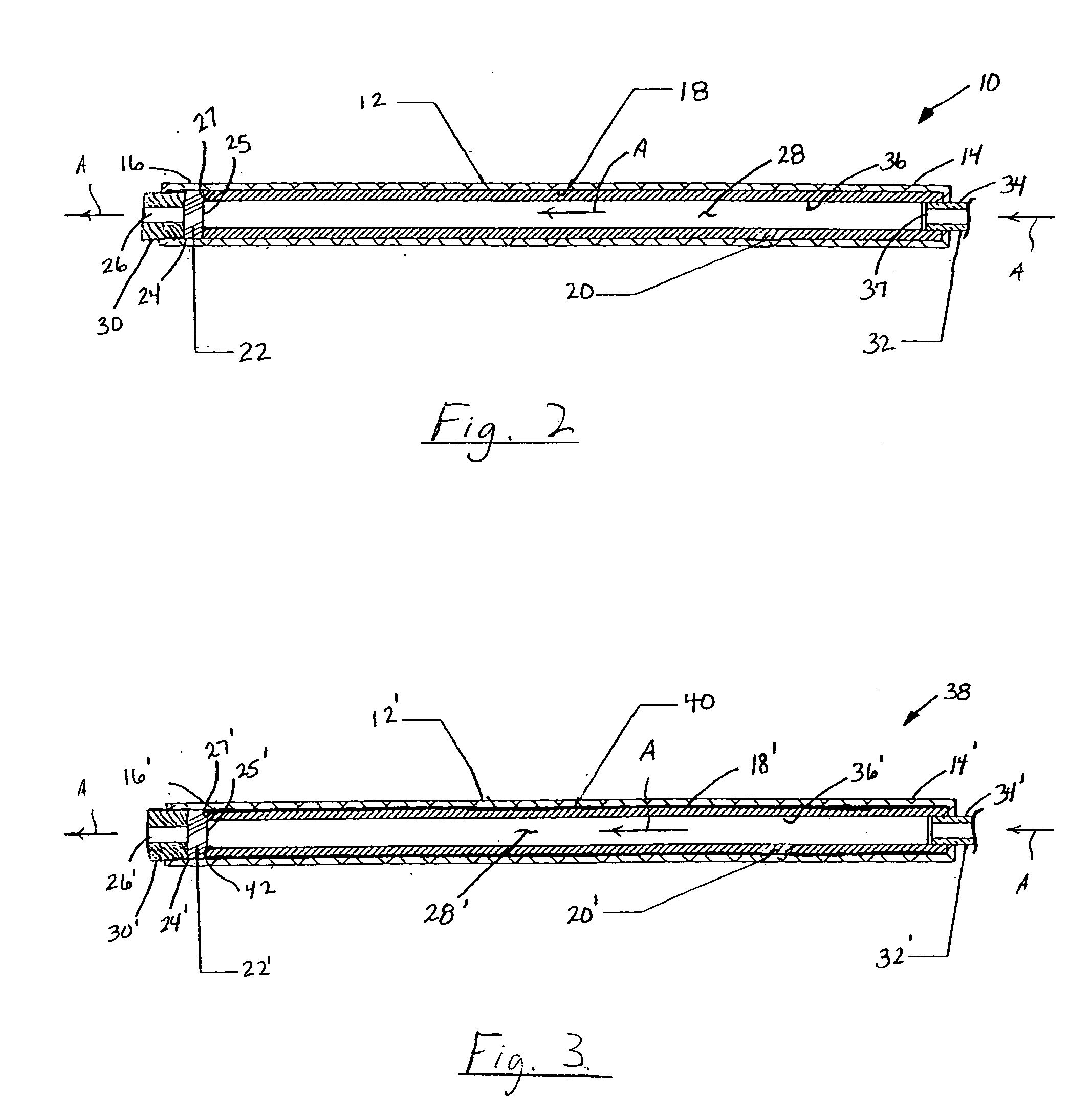 Liquid absorbing filter assembly and system using same