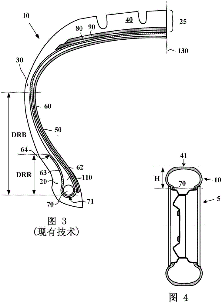 Tires with improved beads