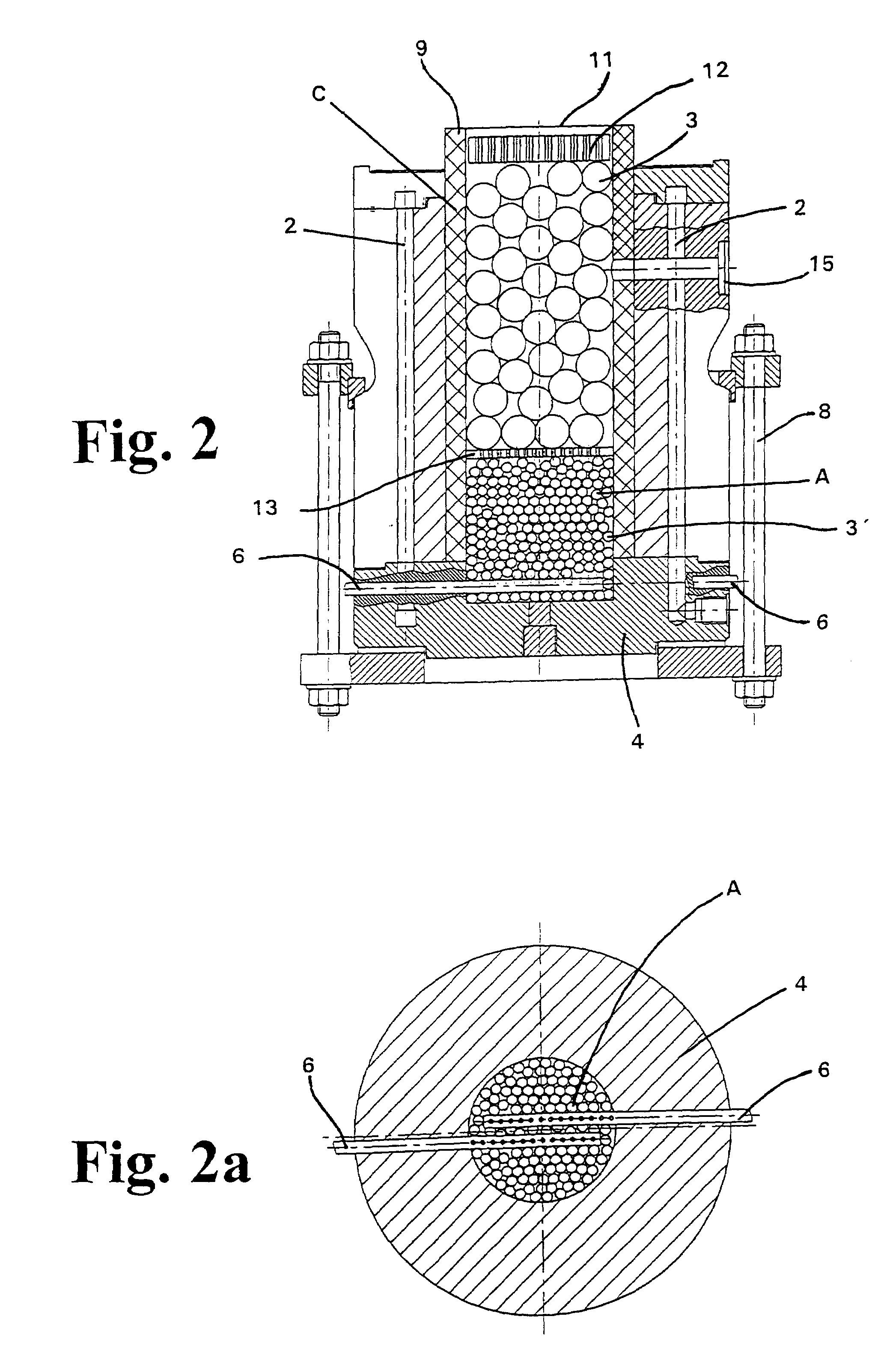 Method for a burner and a corresponding device
