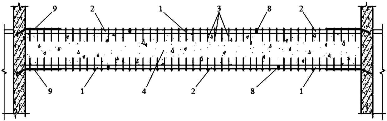 A segmented prestressed large-span concrete beam