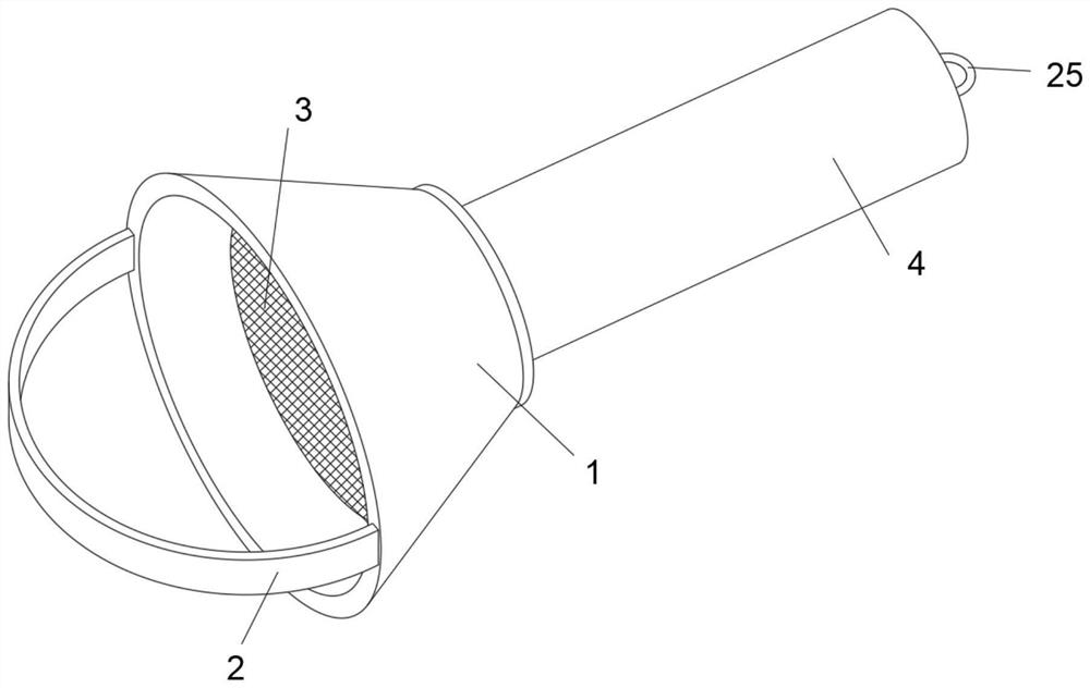 Auxiliary breathing device for pneumology department