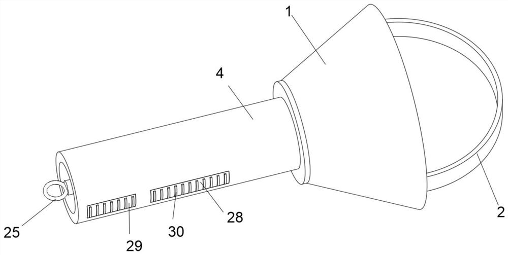 Auxiliary breathing device for pneumology department