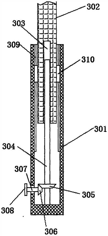 Leg cleaning and dressing changing device for general surgery department nursing