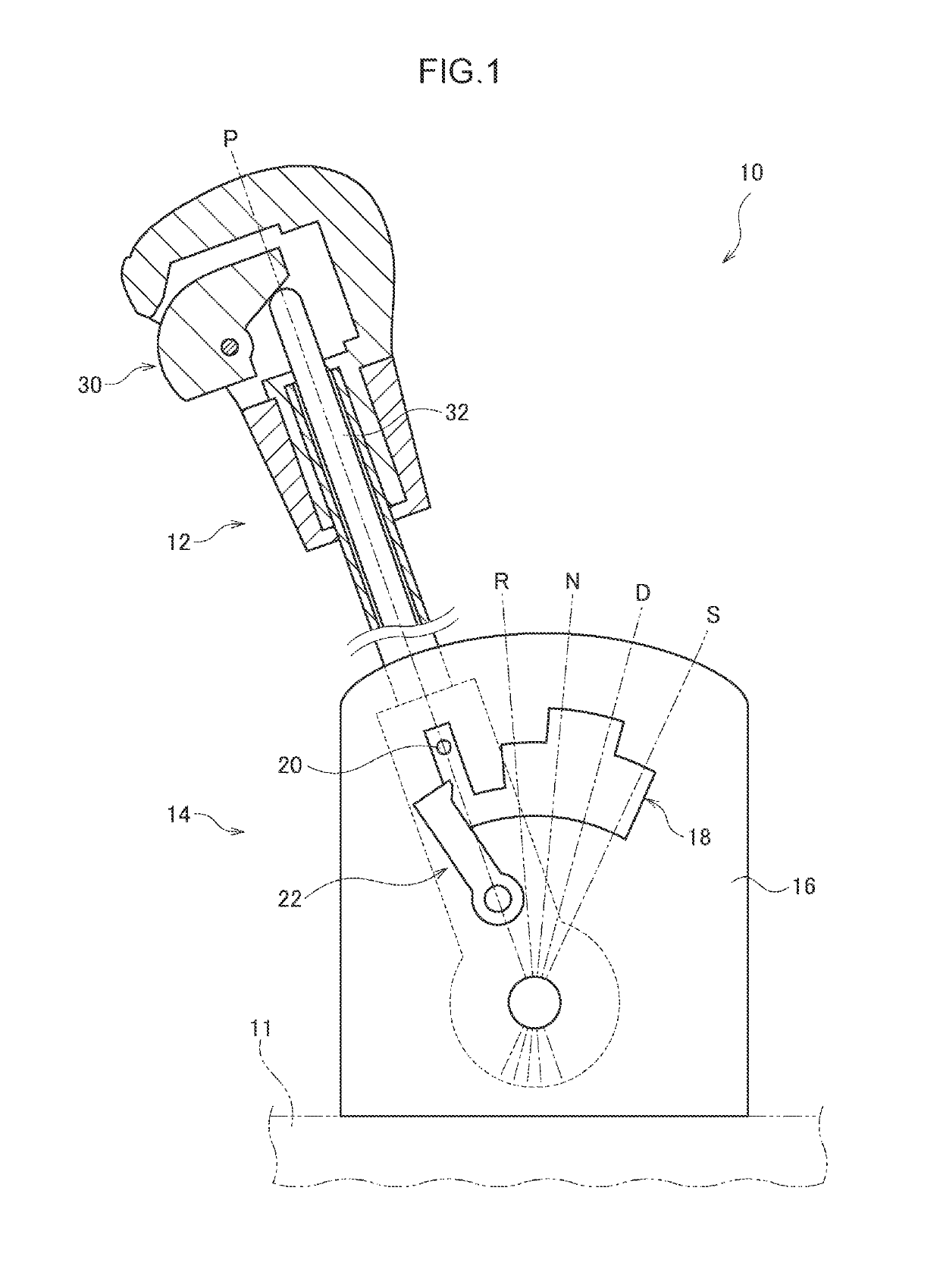 Shift lever device