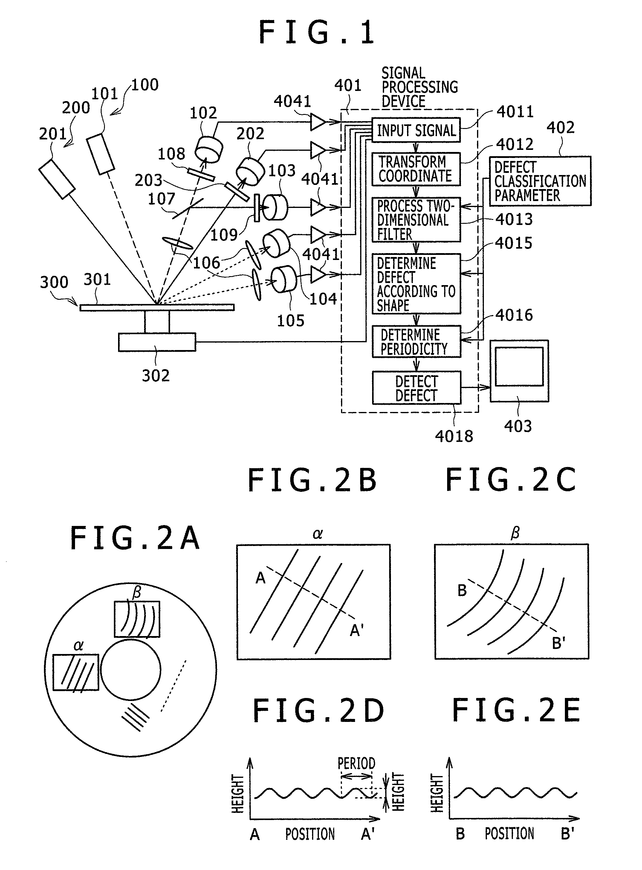 Method and apparatus for detecting defects on a disk surface