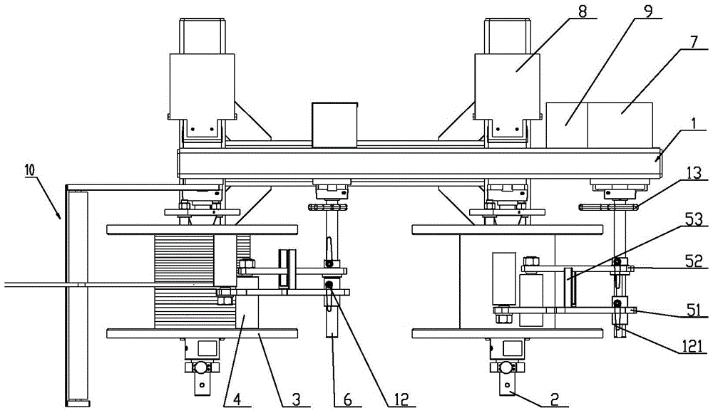 A constant tension pay-off stand