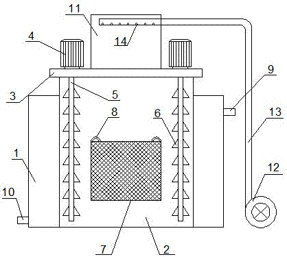 Novel auto part cooling device