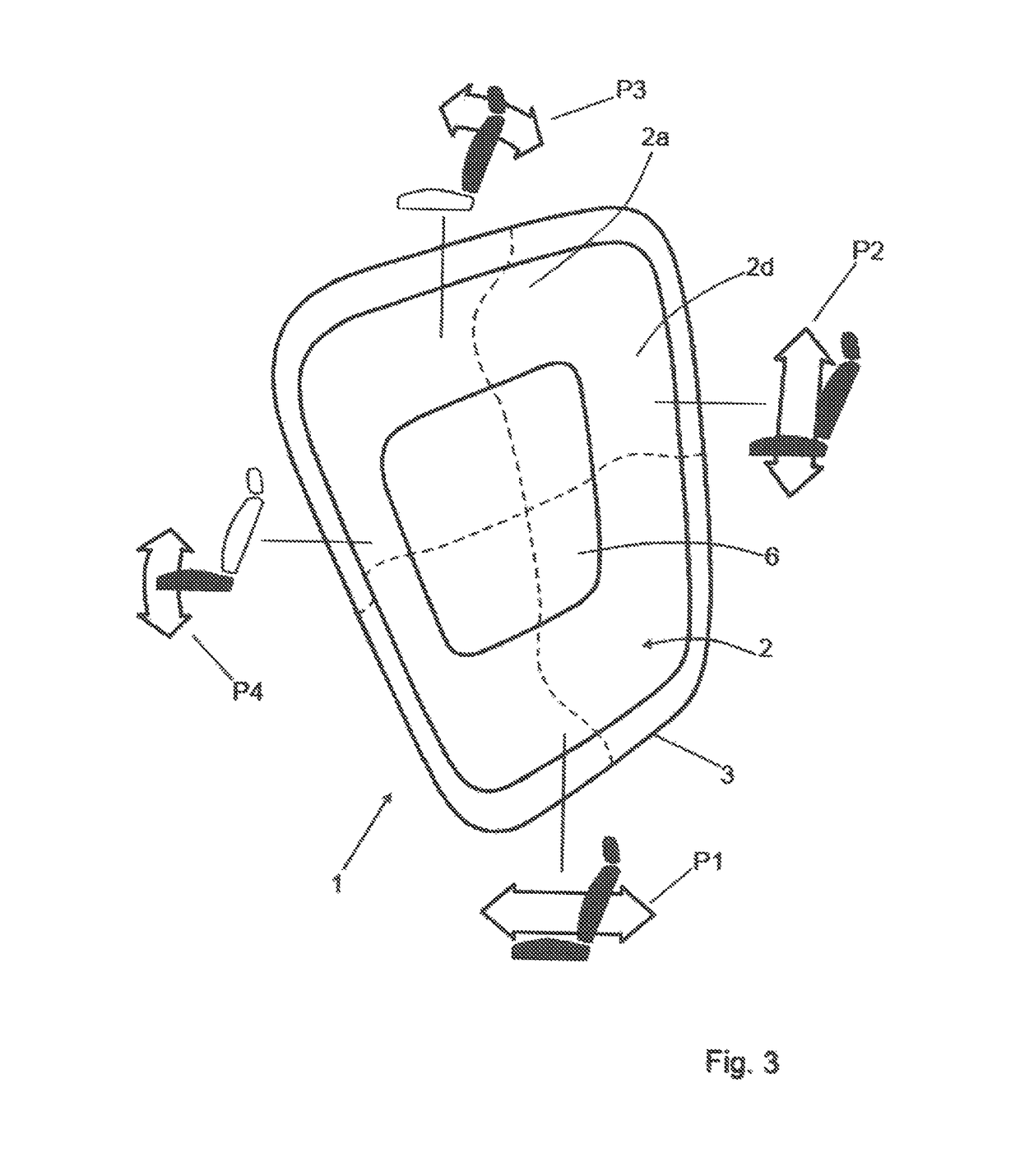 Operating device and motor vehicle seat