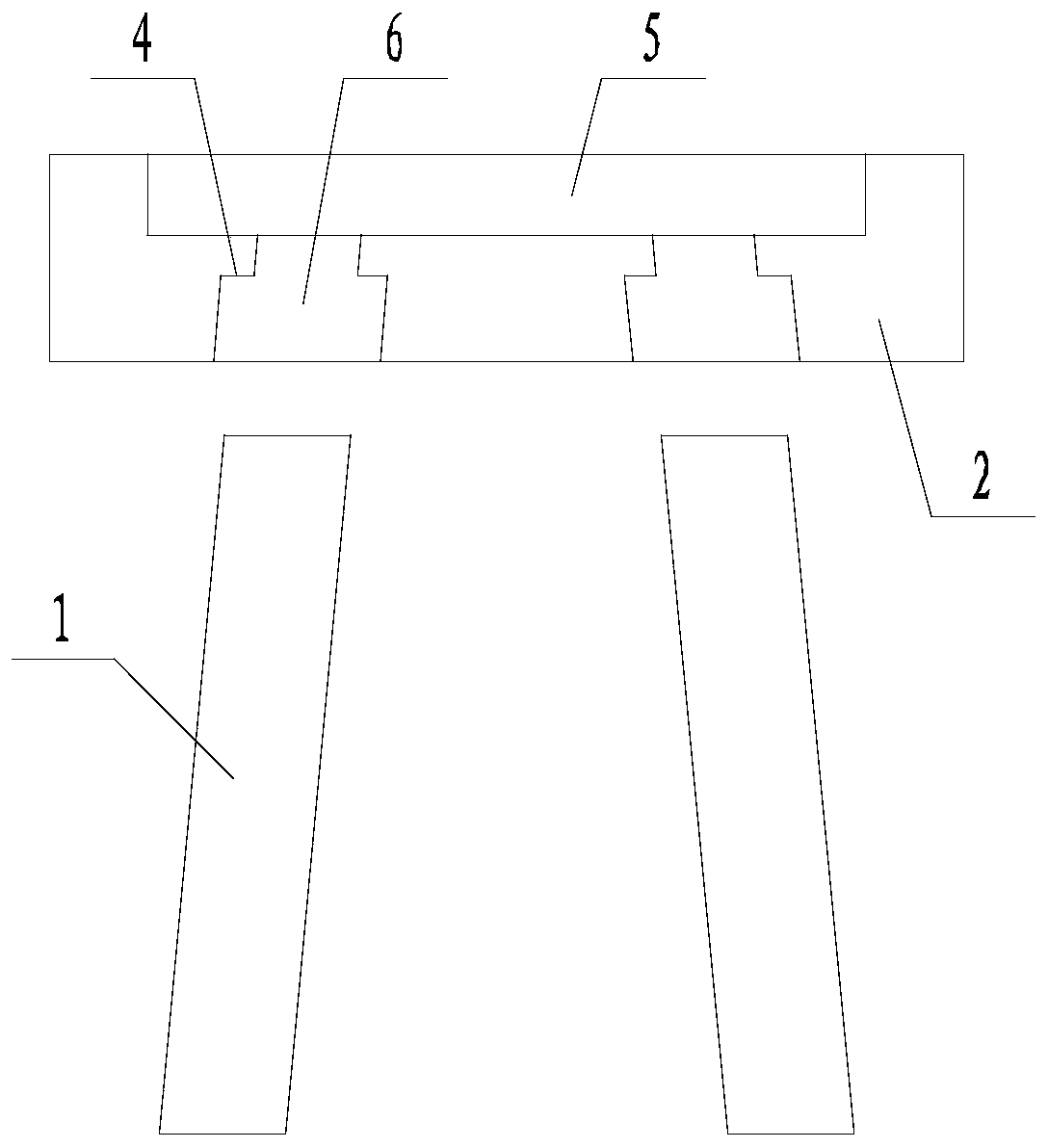 Full-prefabricated assembled structure bridge suitable for grassland wetlands and construction method thereof