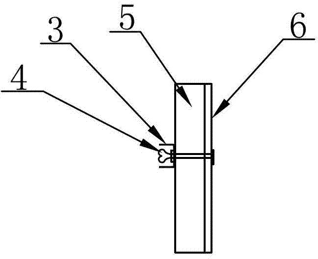 Chuck type split bolt formwork erecting method