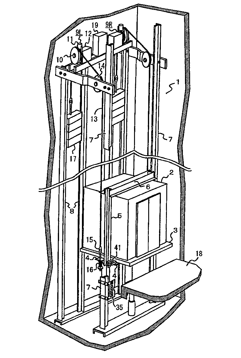 Elevator control device