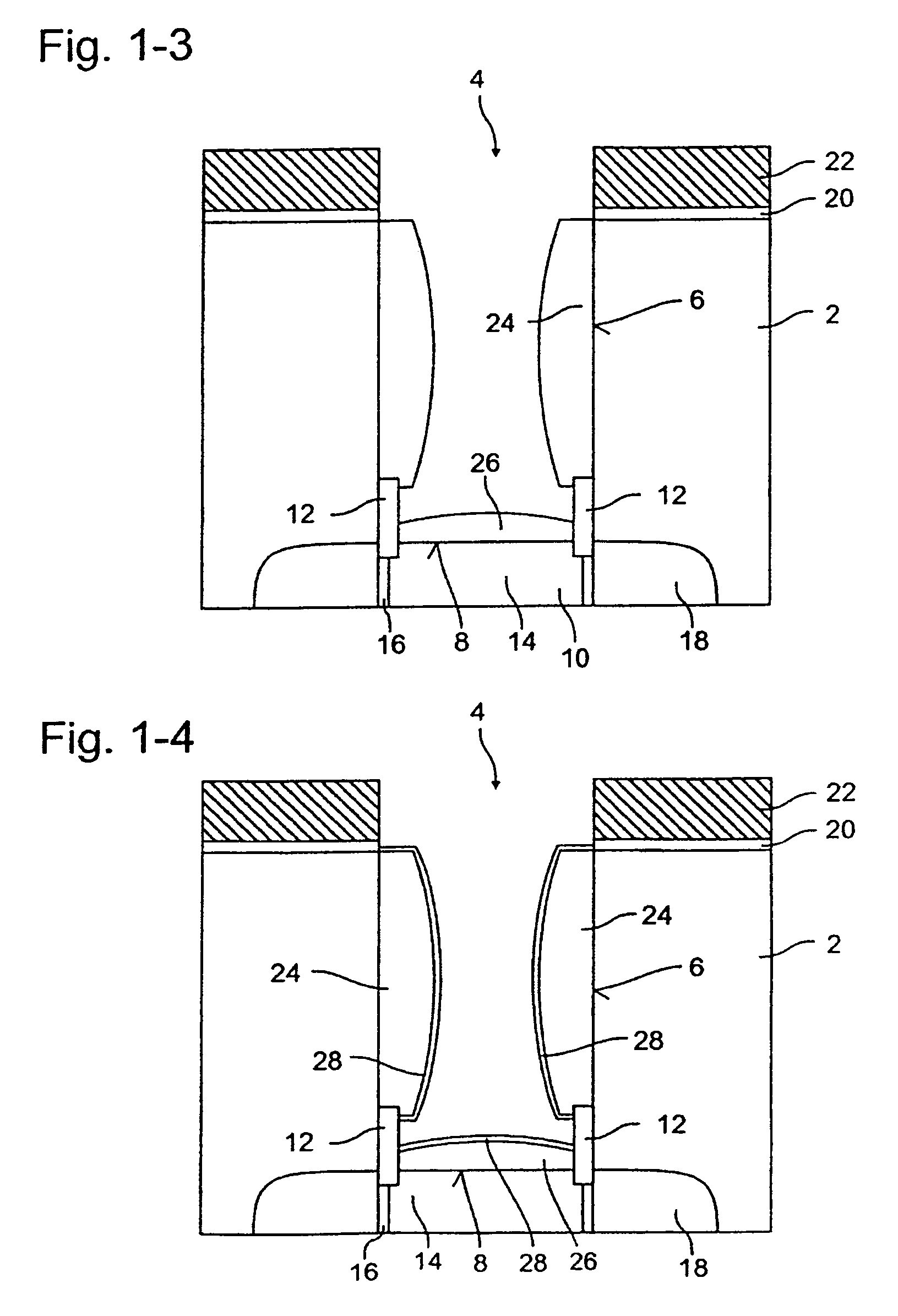 Method for fabricating a vertical transistor in a trench, and vertical transistor