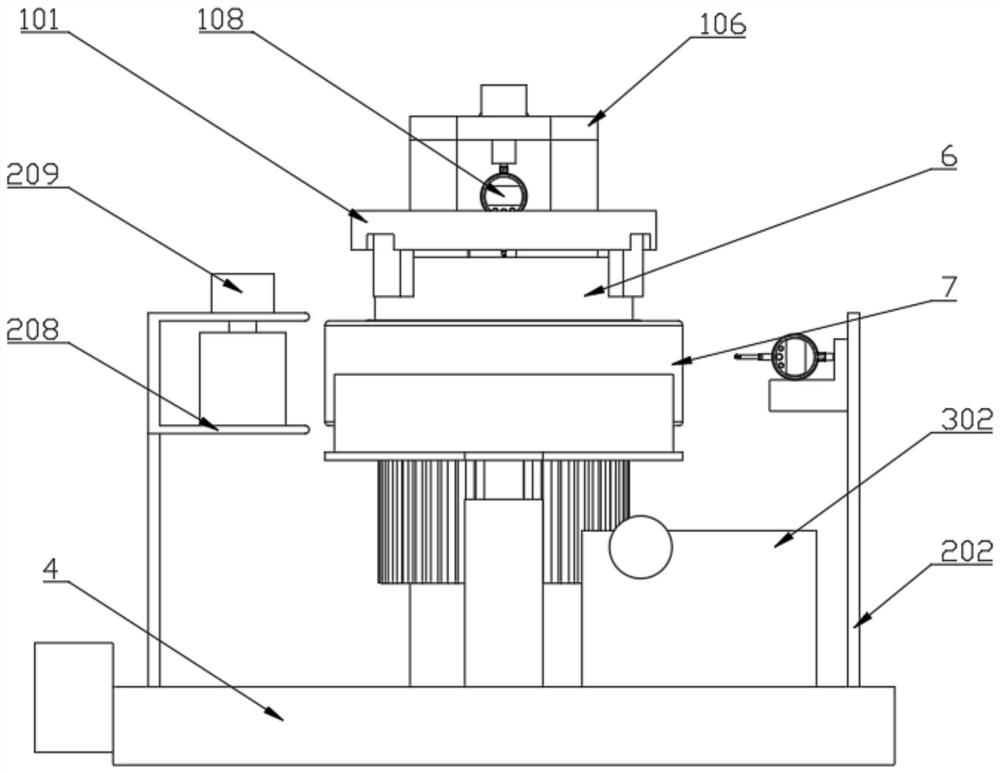 Rolling bearing finished product detection device