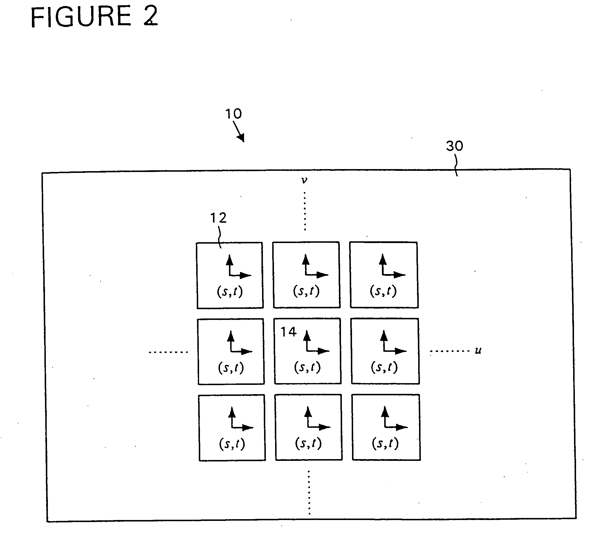 Data structure for efficient access to variable-size data objects