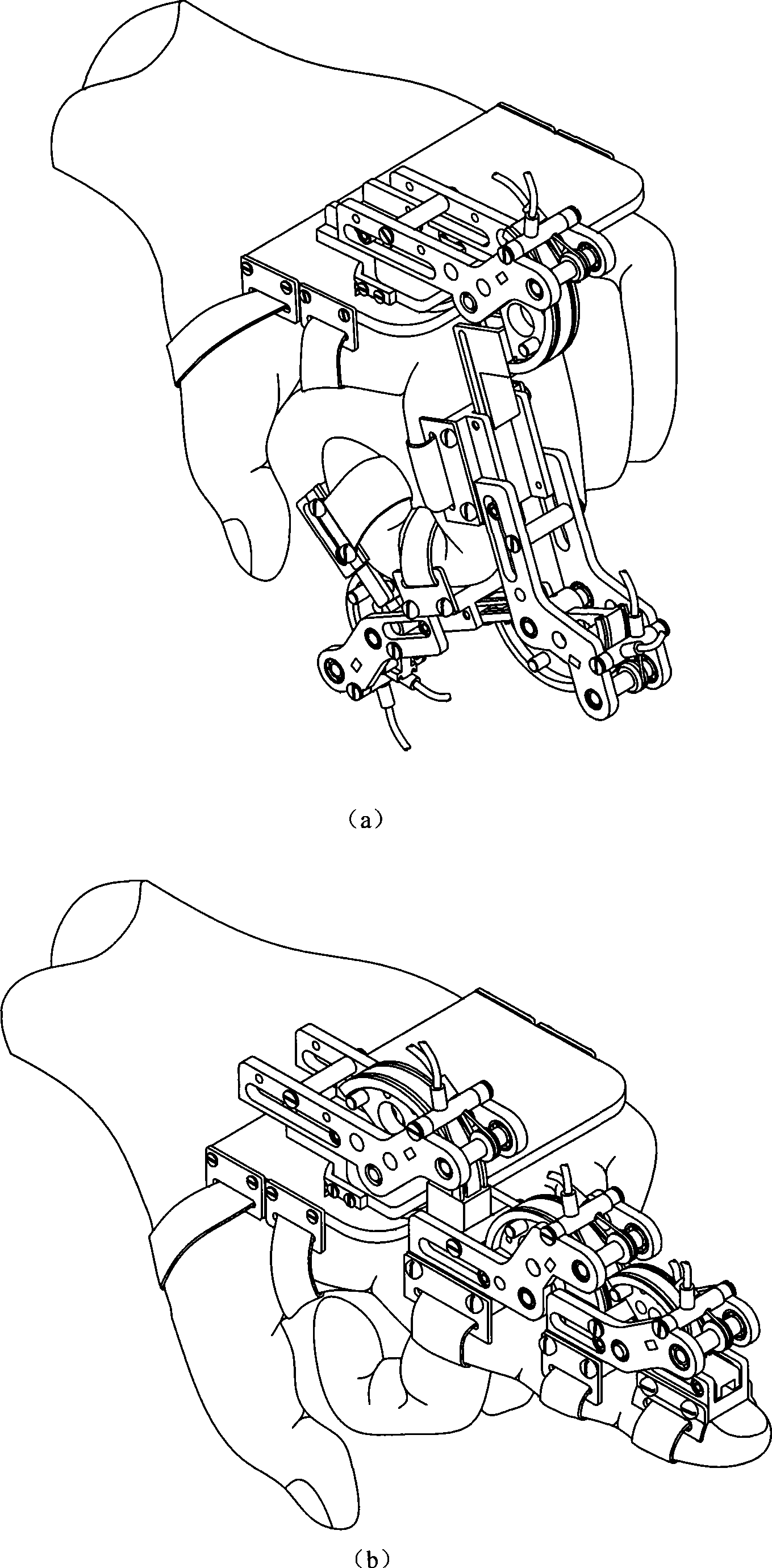 Finger motor function rehabilitation robot